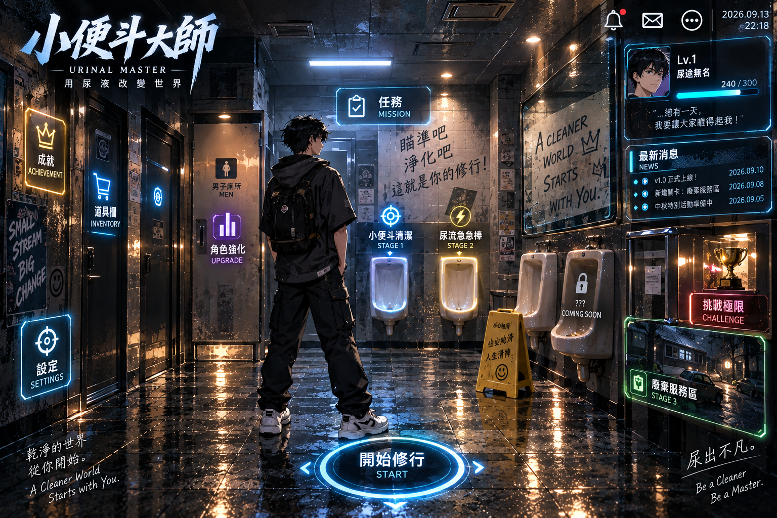 小便斗大師遊戲大廳